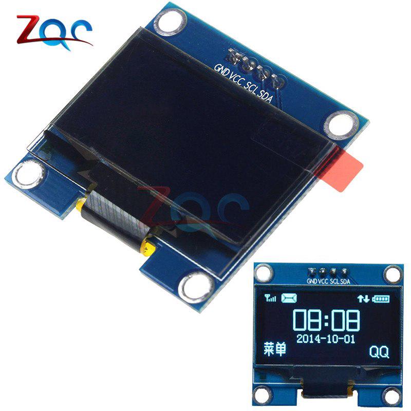 1.3" OLED module White Blue color 128X64 1.3 inch OLED LCD LED Display Module For Arduino 1.3" IIC I2C Communicate