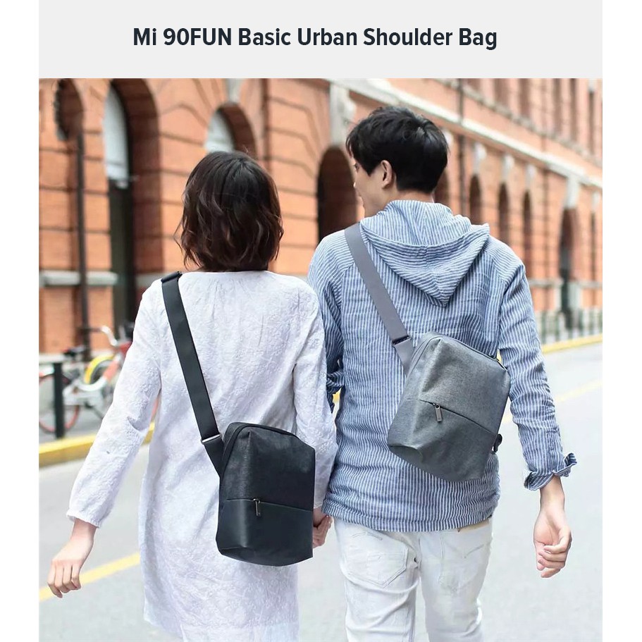 90fun basic urban messenger bag