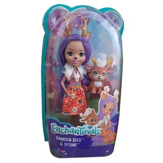 Enchantimals ตุ๊กตา เอนเชนติมอล Danessa Deer Doll ของแท้