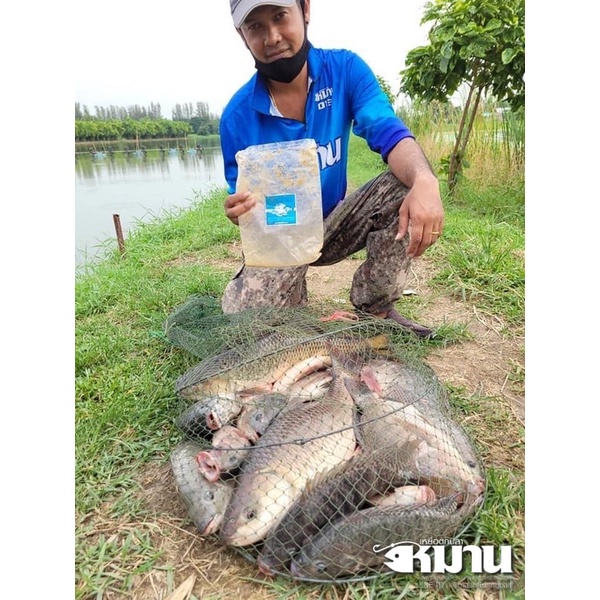 เหยื่อตกปลา เหยื่อหมาน | สูตรปลารวม 1 กก. | ผสมเสร็จ ตกได้ทันที | ปั้นง่าย ปลาเข้าไว | รีวิว 10k+ - รูปที่ 4