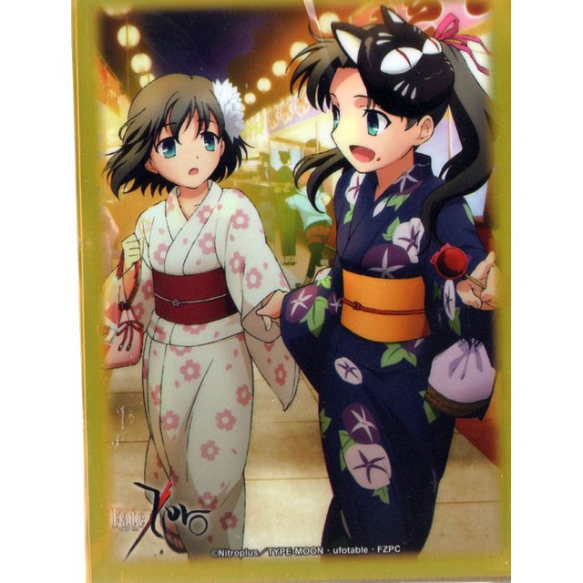 Bushiroad Sleeve Collection HG Vol.390 Fate/Zero Rin &amp; Sakura - ซองคลุมการ์ด, ซองการ์ด