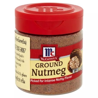 McCormick GROUND NUTMEG แม็คคอร์มิค ลูกจันทร์เทศป่น 🇺🇸 31 กรัม