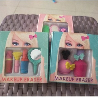 ยางลบบาร์บี้ ยางลบน่ารัก พร็อบตุ๊กตา ตกแต่งบ้านตุ๊กตา สัดส่วน1:6 Makeup Eraser