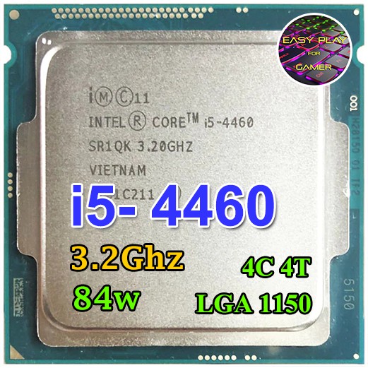 ⚡️CPU Intel Core i5-4460 4คอ4เทรด 84W LGA 1150 ฟรีซิลิโคน1ซอง i5 4460