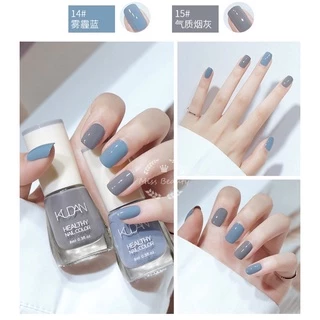 KUDAN สีทาเล็บ ยาทาเล็บ กลิ่นหอมไม่ต้องอบ แห้งเร็ว สีทาเล็บกึ่งเจล สีสวยแฟชั่น สินค้ารุ่นนี้ลอกไม่ได้