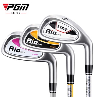 Pgm Golf ไม้กอล์ฟ สําหรับฝึกตีกอล์ฟ เหมาะกับเด็กผู้ชาย และเด็กผู้หญิง 7 เหล็ก