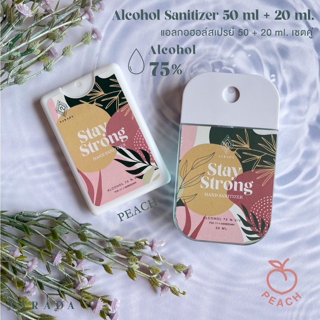 ❤️เซตโดนใจ❤️ราคาสบายกระเป๋าโดนใจจัดเลย1 เซทมี 2ชิ้น?มี2ขนาด50ml,20ml  by NaradaAsia❤️