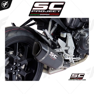 HONDA CB1000R (2018 - 2020) SC1-R Muffler, with carbon fiber end cap