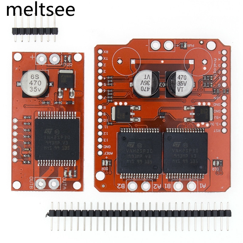 VNH2SP30= VNH3SP30 Moto Shield Full Bridge Stepper Motor Driver Module High Current 30A Drive Board