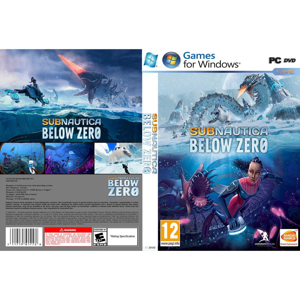 Subnautica: ด้านล่าง Zero PC GAME [ออฟไลน์]