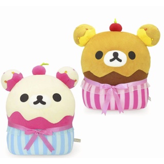 หมอนตุ๊กตา Rilakkuma / Ko Rilakkuma : Sweet Cake ลิขสิทธิ์แท้ หมอน ริลัคคุมะ &amp; โค ริลัคคุมะ สวีทเค้ก