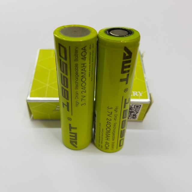 AWT18650 2400mAh 40A (2ก้อน)ของแท้