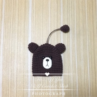 Key cover  หมีบราวน์