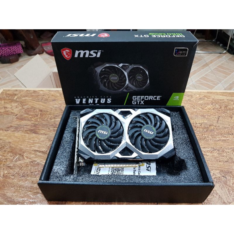 MSI GTX 1660 SUPER VENTUS XS ประกันไทย 2 ปี +