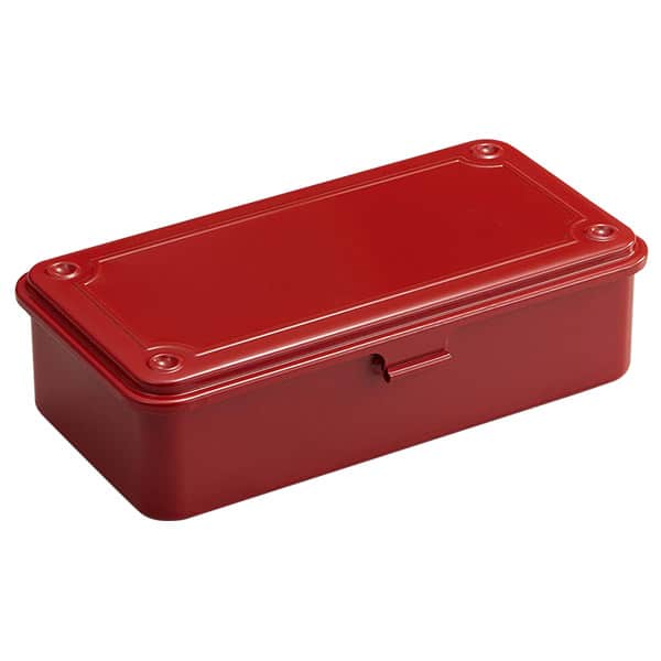 TOYO STEEL T-320 Red/กล่องเก็บอุปกรณ์อเนกประสงค์มีหูหิ้ว รุ่น T-320 สีแดง แบรนด์ TOYO STEEL จากประเทศญี่ปุ่น (T-320-RED)