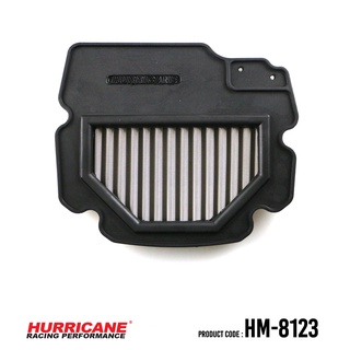 HURRICANE กรองอากาศสแตนเลส , ผ้าแดง Yamaha GT 125 HM-8123