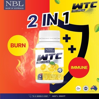 ซื้อ 2 แถม 2 💖นูโบลิคWTC Lemon &amp; Ginger วิตามิน NBL นูโบลิค 12สารสกัด เร่งเบิร์นไขมันส่วนเกิน กระชับ สร้างกล้ามเนื้อ