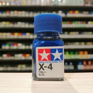 สี TAMIYA : X-4 BLUE