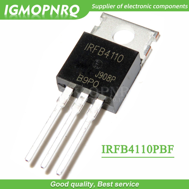 ของชุดอิเล็กทรอนิกส์ 10 ส่วนประกอบ IRFB3006 IRFB3077 IRFB3306 IRFB3607 IRFB4110 IRFB4227 IRFB4310 If