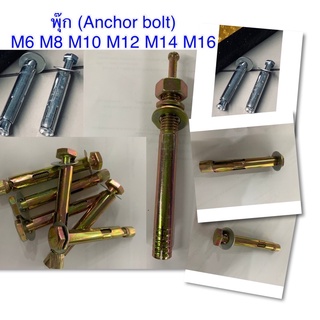 พุกเหล็ก Anchor bolt พุ๊ก พุก สำหรับยึด พุกเหล็ก พุกยึด พุ๊กเหล็ก พุ๊กสำหรับยึด