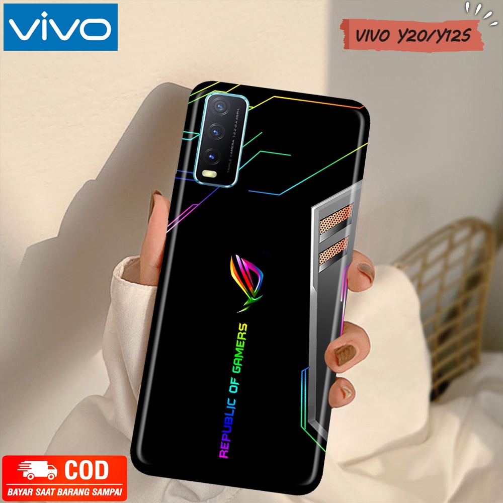 [H75] เคส 3D Doft VIVO Y20 Y12S Y20S Y20SG Y20i Y12A Y20G Y20 2021 | เคส Hardprint สําหรับโทรศัพท์มื