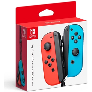 [Direct from Japan] Nintendo Switch Joy-Con Red &amp; Neon Blue Japan NEW