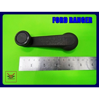 FORD RANGER WINDSHIELD HANDLE "BLACK" SET RH or LH (1 PC.) // มือหมุนกระจก FORD RANGER สีดำ ใช้ได้ทั้งซ้ายและขวา (1 อัน)