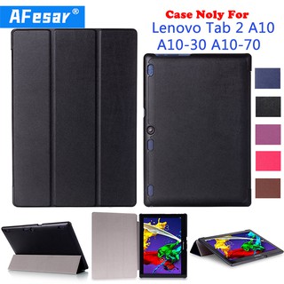 【จัดส่งในวันเดียวกัน】Afesar เคสแท็บเล็ตสำหรับ Lenovo Tab 2 A10-30 A10-70 Lenovo Tab3 10 Plus Smart cover