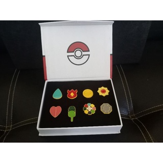 เข็มกลัด Pokemon gym badges Kanto