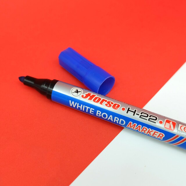 Horse (ตราม้า) ปากกาไวท์บอร์ด มีให้เลือก 4สี รุ่น H-22