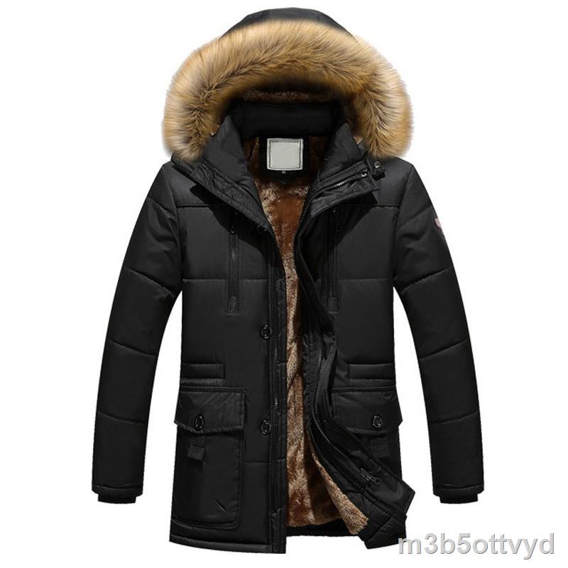 mens coats with fur hood cheap