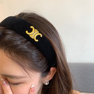 Triumphal Arch Velvet Hair Band Retro Female Temperament Headband Hair Hoop