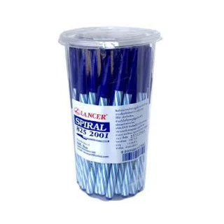 KTS (ศูนย์เครื่องเขียน) ปากกา Lancer Spiral 825 2001 สีน้ำเงิน ดำ แดง(เลือกได้)