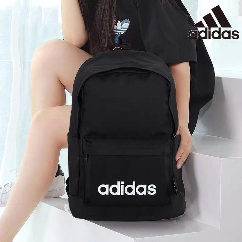 Adidas กระเป๋าเป้แฟชั่นลำลองสำหรับผู้ชายและผู้หญิงรุ่นใหม่