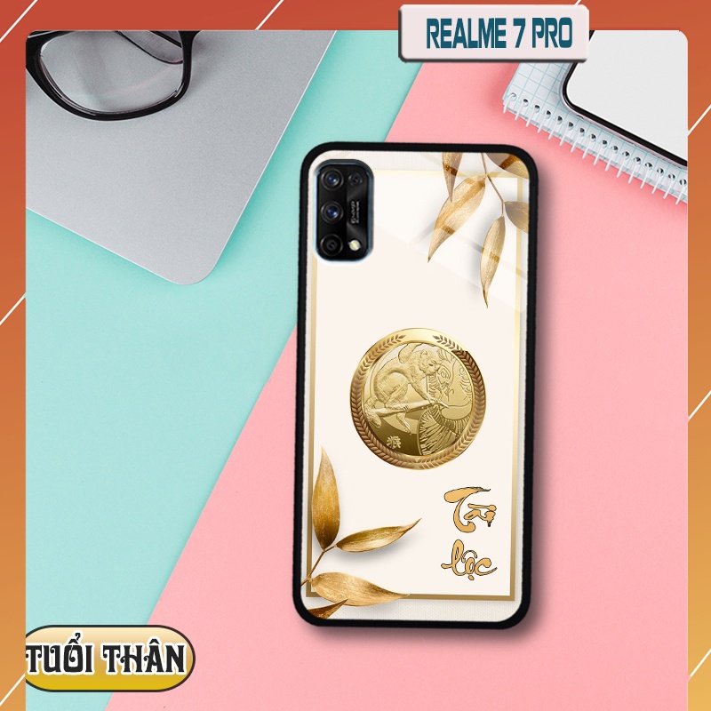 Realme 7 Pro 12 Zodiac Animals 3D Glass Case