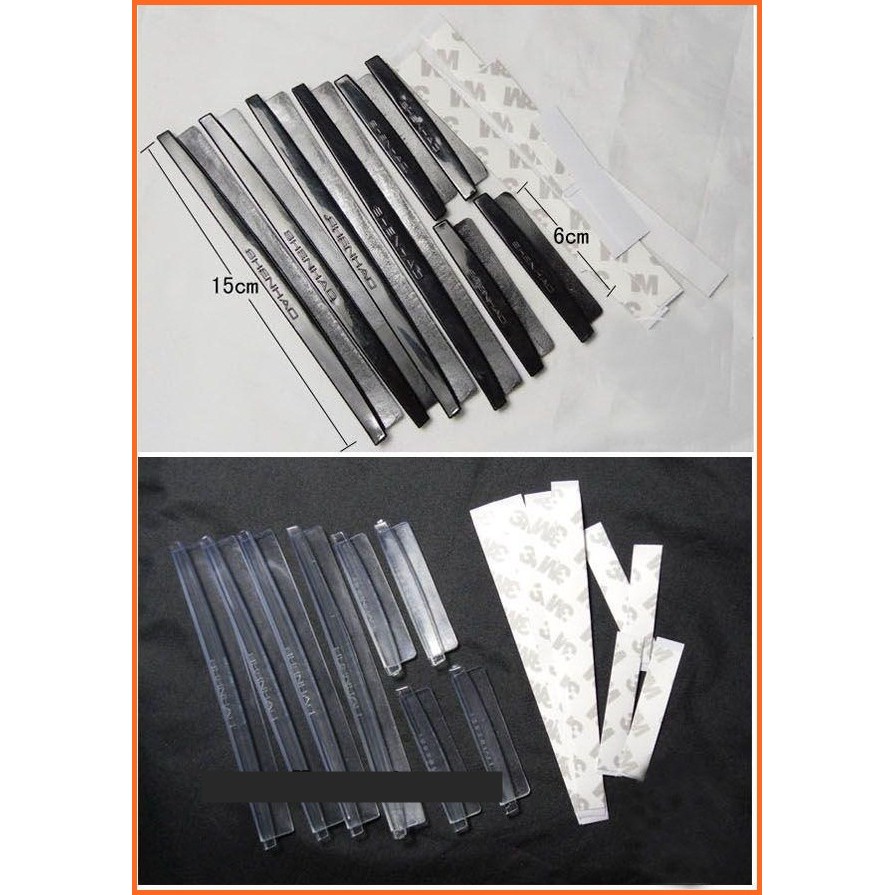 ชุดกันกระแทกขอบประตู 8 ชิ้น กันกระแทก กันรอยขอบประตู - รูปที่ 2