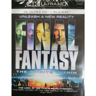 Final Fantasy: The Spirits Within /ไฟนอล แฟนตาซี (4K+Blu-ray) (4K มีเสียงไทย มีซับไทย) (BD  มีซับไทย) (Boomerang)