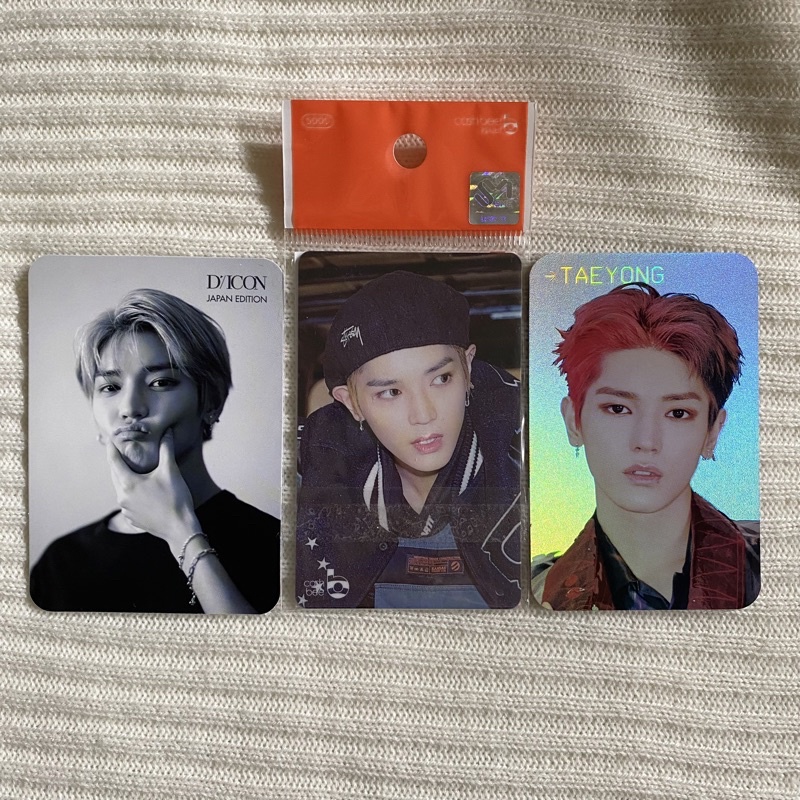 Lee Taeyong NCT Photocard Official Cashbee Neozone Dicon Japan Holo Holo Super One