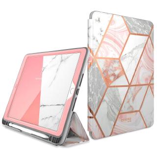 I-blason Cosmo เคสป้องกันหน้าจอ แบบเต็มเครื่อง พร้อมที่ใส่ดินสอ ปลุกอัตโนมัติ สําหรับ iPad 9th 8th 7th Gen 10.2 2019 2020 2021