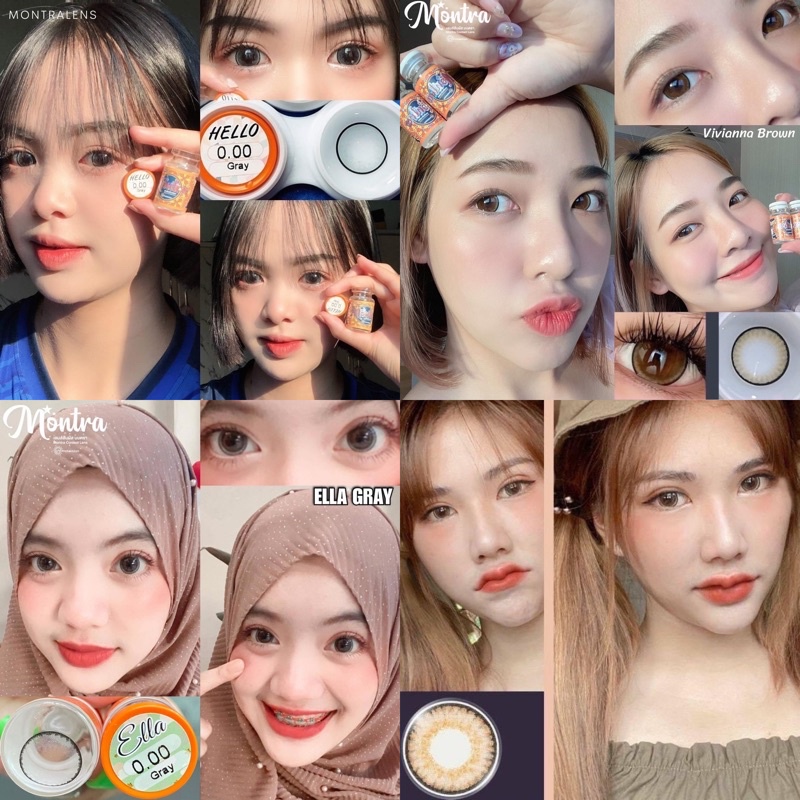 บิ๊กอาย Bigeye คอนแทคเลนส์ ตาโต ตาหวาน (สายตาปกติ) ซื้อบิ๊กอายแถมตลับทุกคู่