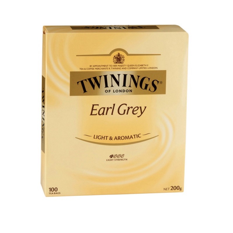 ชา Twinings Earl Grey 100 ห่อ