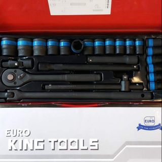 ชุดบล็อก 4หุนลม euro kingtool