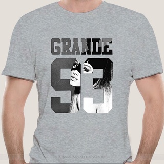 [S-5XL]เสื้อยืดคอกลม ผ้าฝ้าย พิมพ์ลายนักร้อง Ariana Singer Grande สไตล์ดั้งเดิม แฟชั่นสําหรับผู้ชาย