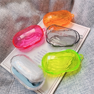 เคส ป้องกันการกระแทกสำหรับ Samsung Galaxy Buds / Buds+ Plus 2020 case Transparent fluorescence cover