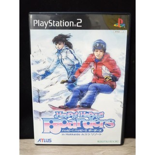 แผ่นแท้ [PS2] Happy! Happy!! Boarders in Hokkaido (Japan) (SLPS-20050)