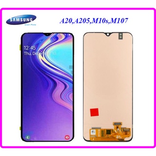 จอ LCD.Samsung Galaxy A20,A205F+ทัชสกรีน(งานแท้)