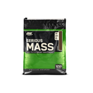 [กรอกโค้ด P7P7SA3P ลด200] Optimum Nutrition Serious Mass Protein Weight Gainer 12 Lbs