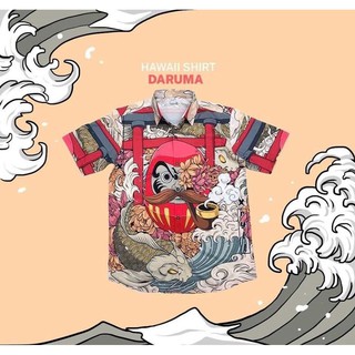 เสื้อฮาวาย งาน OVERPRINTED DARUMA