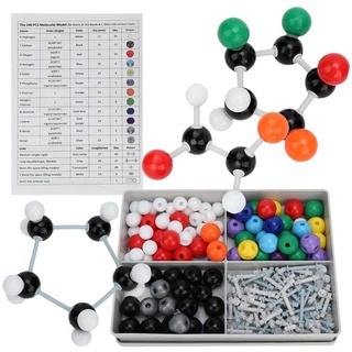 240Pcs Molecular Model Organic Inorganic Structure Kit Chemistry Electron Orbit Structure Set