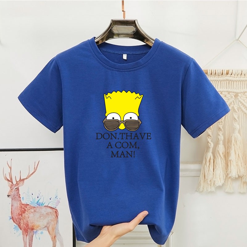 BK-269-SHORT เสื้อยืดแขนสั้นพร้อมส่ง 8สี ลายการ์ตูน ขายดีตามเทรนต์ ลายน่ารัก สีสันสดใส่น่ารัก ใส่ได้ทั้งหญิงและชาย
